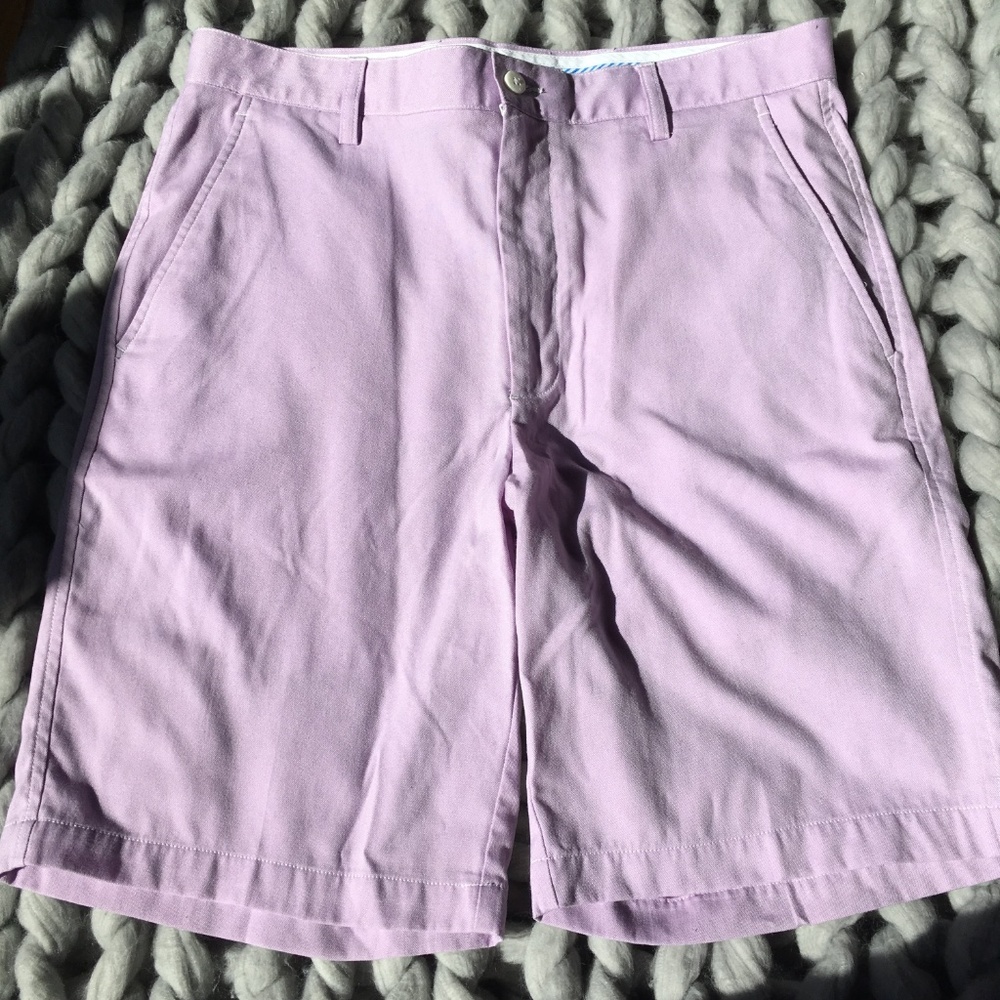 Footjoy men’s golf shorts, light purple